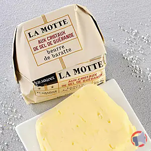 Rappel produit Beurre motte aux cristaux de sel 250g KER ARGOET