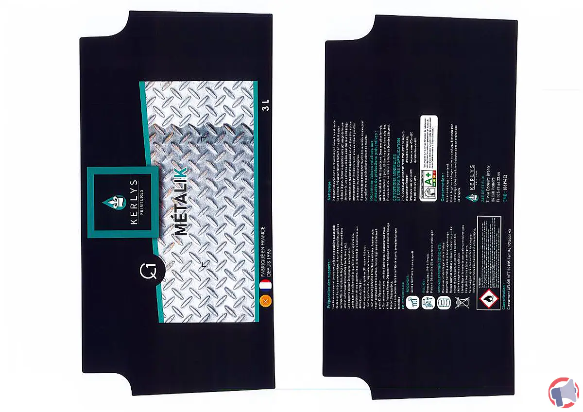 Rappel de peinture Metalik de Kerlys : risque chimique pour les consommateurs