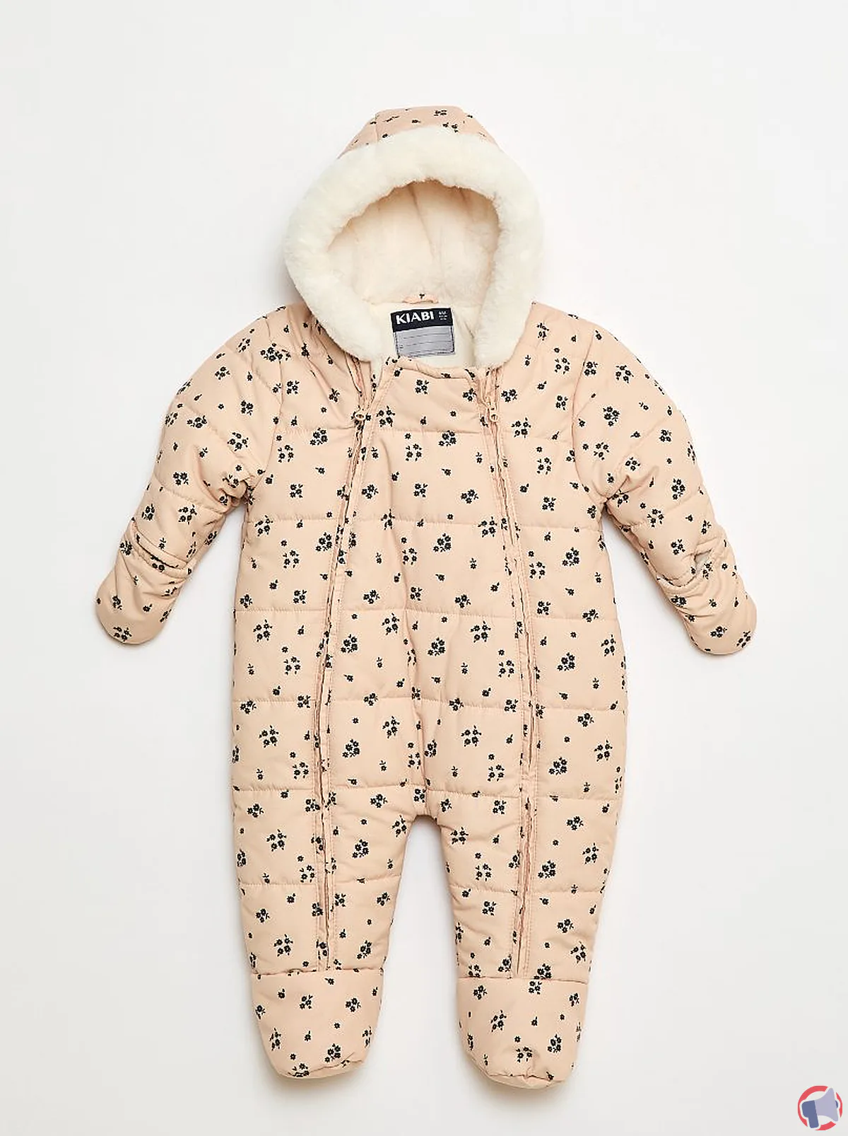 Rappel de la combinaison pilote matelassée bébé de Kiabi
