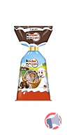Rappel produit Petits oeufs de chocolat au lait avec fourrage lait, noisette, cacao KINDER (photo numéro 2)