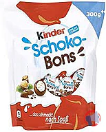 Rappel produit KINDER SCHOKO-BONS Bonbons de chocolat supérieur au lait fourrés lait et noisettes
