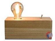 Rappel produit KOKOON LAMPE VINTAGE BOIS