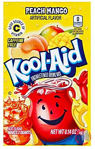 Rappel produit Kool-Aid Pêche-Mangue boisson non sucrée Kool-Aid