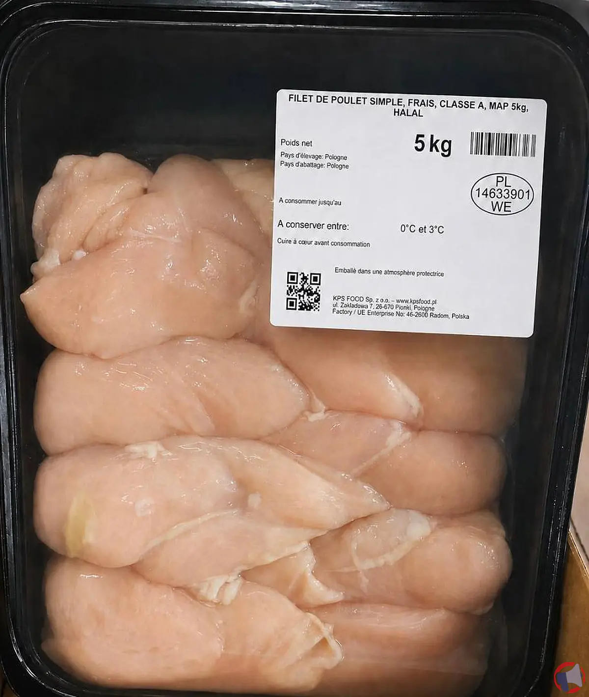 Rappel produit : filet de poulet (Kps Food) — quels sont les risques et quoi faire