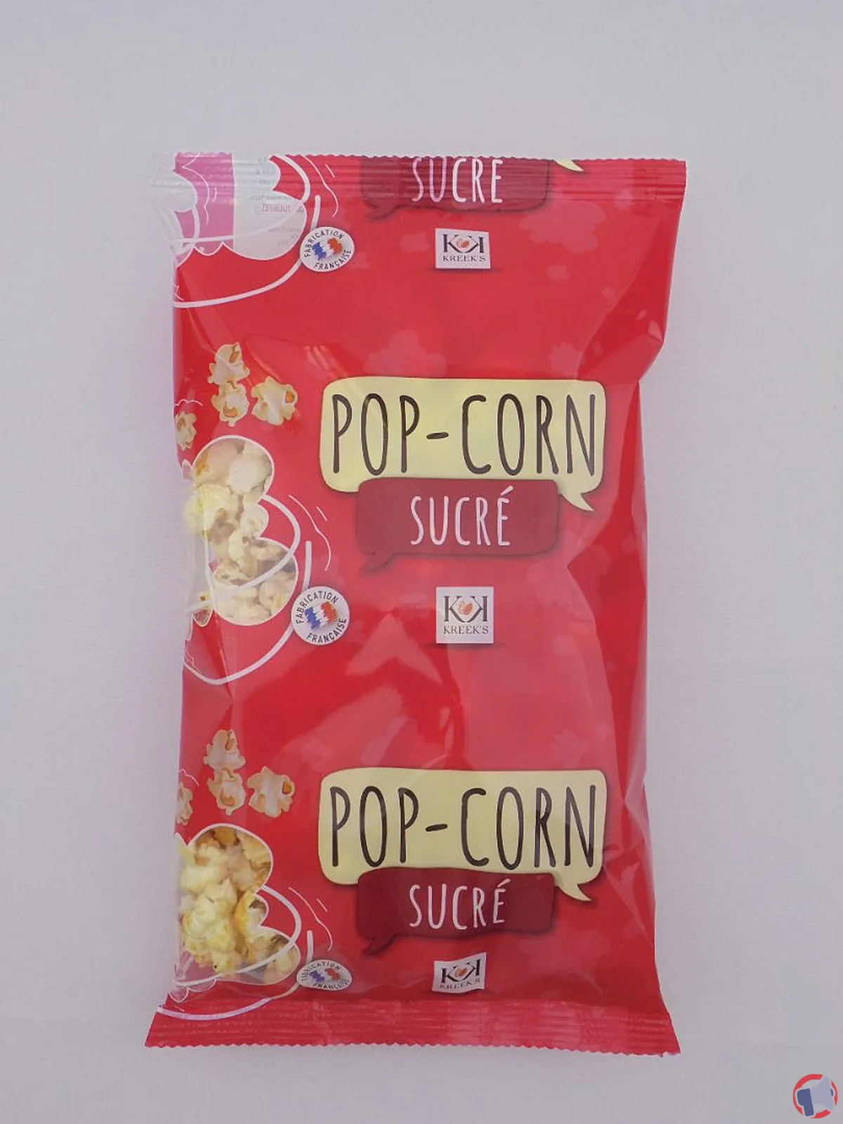 Rappel de produit : Pop-corn sucré de la marque Kreek's