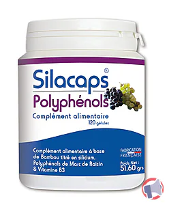 Rappel produit silacaps polyphenols Labo Santé Silice