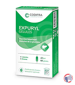 Rappel produit Complément alimentaire à base de plantes et chrome LABORATOIRE CODIFRA