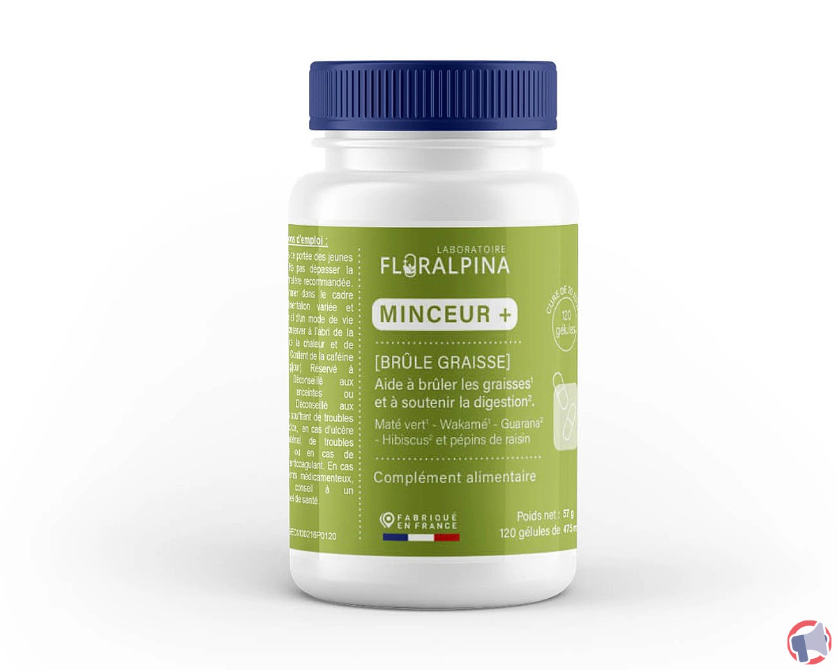 Rappel produit : compléments alimentaires Minceur Plus de Laboratoire Floralpina