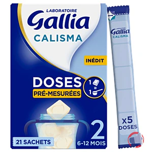 Rappel produit GALLIA CALISMA DOSES 2EME AGE 6-12mois LABORATOIRE GALLIA