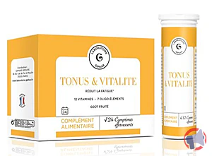 Rappel produit Laboratoire Giphar TONUS & VITALITE Laboratoire Giphar