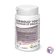 Rappel produit Laboratoire LPEV DERMOLIG FORT Cheveux et Ongles - 60 gélules