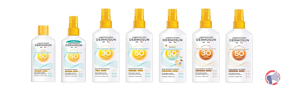 Rappel de produits solaires Laboratoires Dermosun : présence de bactéries et contamination microbiologique