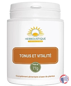 Rappel produit Tonus et Vitalité Laboratoires Herbolistique