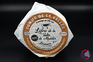 Rappel produit Tomme de la Vallée Laiterie de la Vallée de Munster