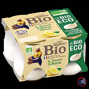 Rappel produit YAOURT BIO ECO 4x120G LA LAITIERE