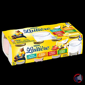 Rappel produit YAOURT PANACHE 8X125G LA LAITIERE