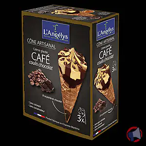 Rappel produit Cônes artisanaux x3 Crème glacée L'Angélys