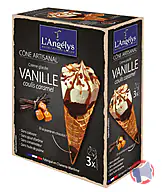Rappel produit Cônes artisanaux x3 Crème glacée L'Angélys (photo numéro 2)