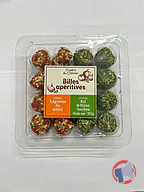 Rappel produit L'apéro du crémier BILLES APERITIVES LEGUMES DU SOLEIL / AIL ET FINES HERBES 90g