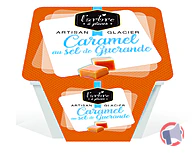 Rappel produit Crème glacée Caramel au sel de Guérande 0,75L L'arbre à glaces