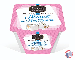 Rappel produit Crème glacée Nougat de Montélimar 0,75L L'arbre à glaces