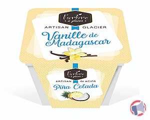 Rappel produit Crème glacée Vanille gousse 0,75L L'arbre à glaces