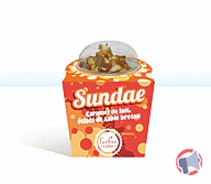 Rappel produit Sundae Crème, caramel de lait, éclats de palets breton 0,12L L'arbre à glaces (photo numéro 1)