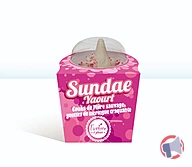 Rappel produit Sundae Yaourt, coulis de mûre, meringue 0,12L L'arbre à glaces (photo numéro 1)