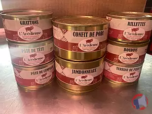 Rappel produit conserves l'aredienne l'aredienne