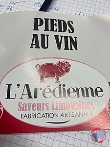 Rappel produit PIED AU VIN l'aredienne