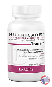 Rappel produit NUTRICARE TRANSIT LARUNE LARUNE