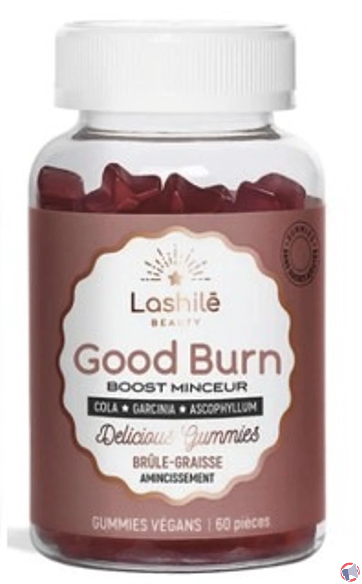 Rappel produit : Gommes à mâcher Good Burn de Lashilé Beauty