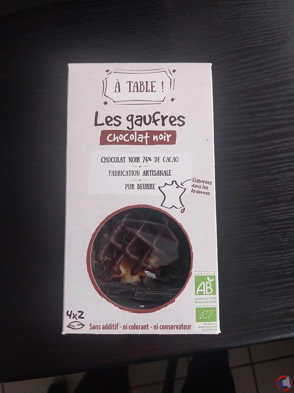 Rappel des gaufres pur beurre au chocolat noir (La tour) : ne les consommez pas
