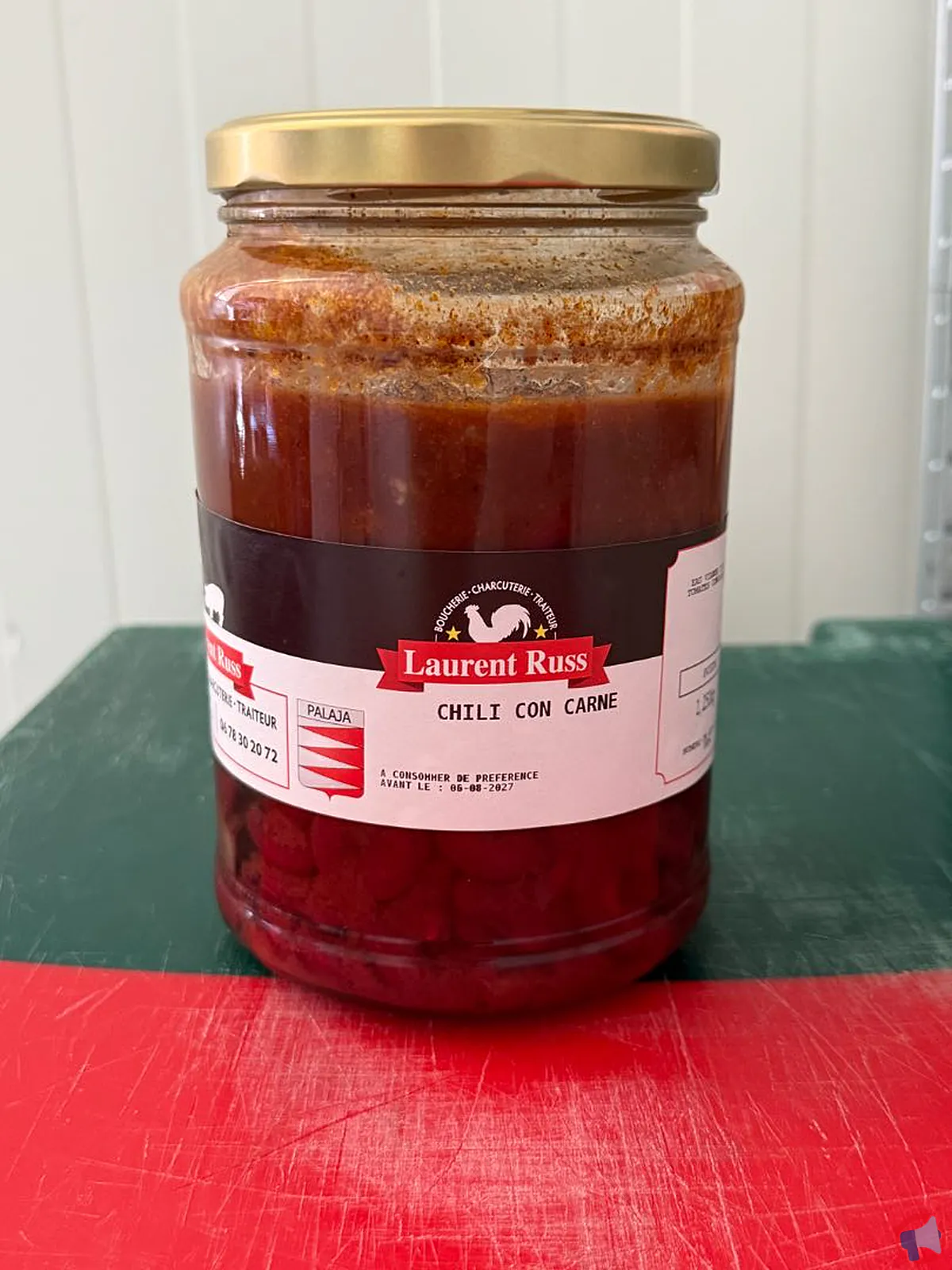 Rappel de produit : chili con carne de la marque Laurent Russ