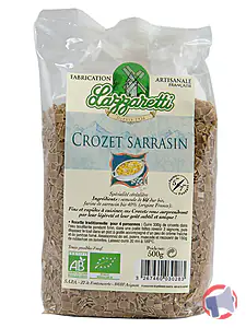 Rappel produit CROZET AU SARRASIN BIO 500GR LAZARETTI