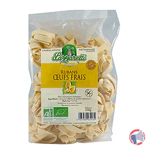 Rappel produit RUBAN AUX OEUFS FRAIS BIO LAZZARETTI