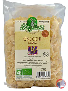 Rappel produit GNOCCHI BLANC BIO 500GR LAZZZARETTI