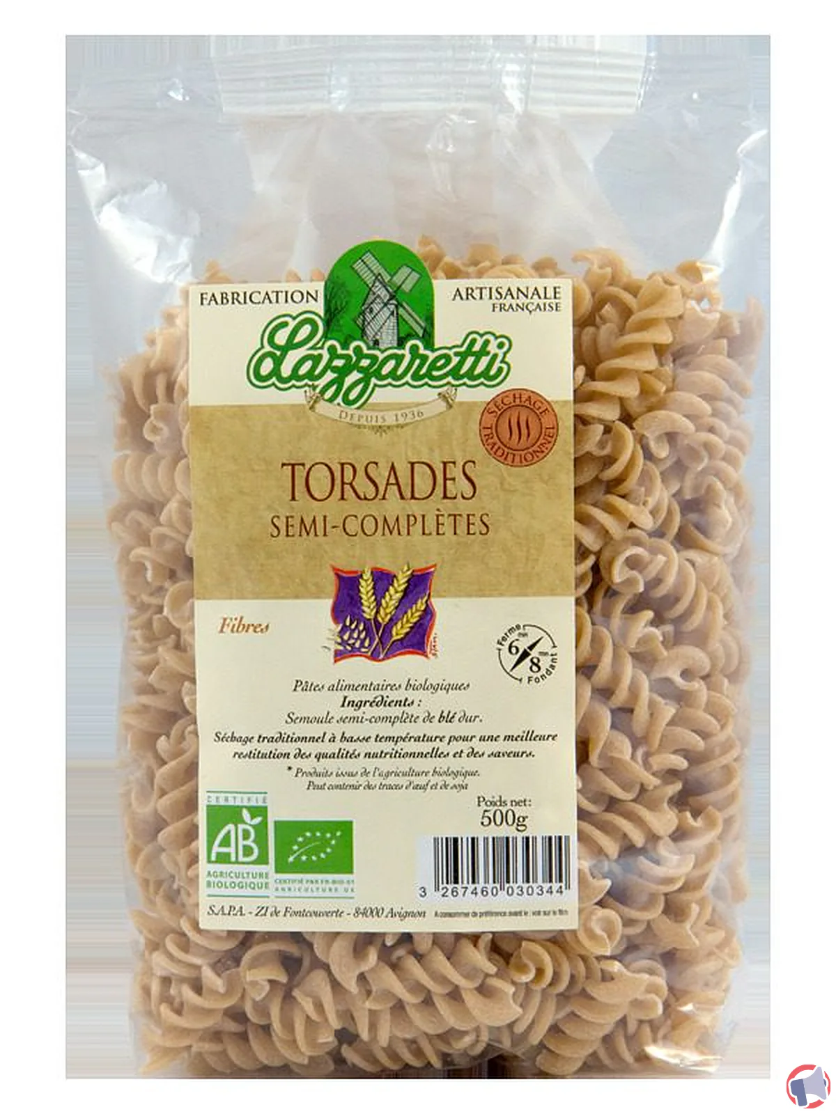 Rappel : Lazzzaretti torsades bio