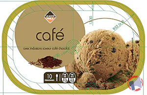 Rappel produit Bac Café avec inclusions saveur café chocolat - 1 Litre - Leader Price Leader Price
