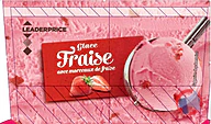 Rappel produit BAC Crème glacée FRAISE LEADER PRICE Leader Price (photo numéro 1)