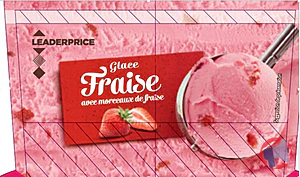 Rappel produit BAC Crème glacée FRAISE LEADER PRICE Leader Price