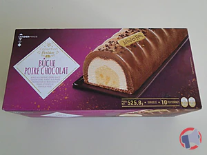 Rappel produit Bûche Poire Chocolat 525,8G LEADER PRICE Leader Price