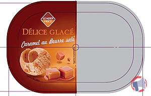 Rappel produit Délice Glacé – Caramel au beurre Salé 473.5g / 900 ml – Leader Price Leader Price