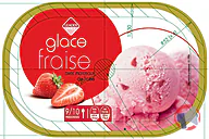 Rappel produit Leader Price Glace fraise avec morceaux de fraise, 500g / 1L, Leader Price