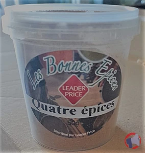 Rappel produit QUATRE EPICES LEADER PRICE