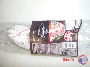 Rappel produit Saucisson sec Label Rouge 225g Leader Price Leader Price