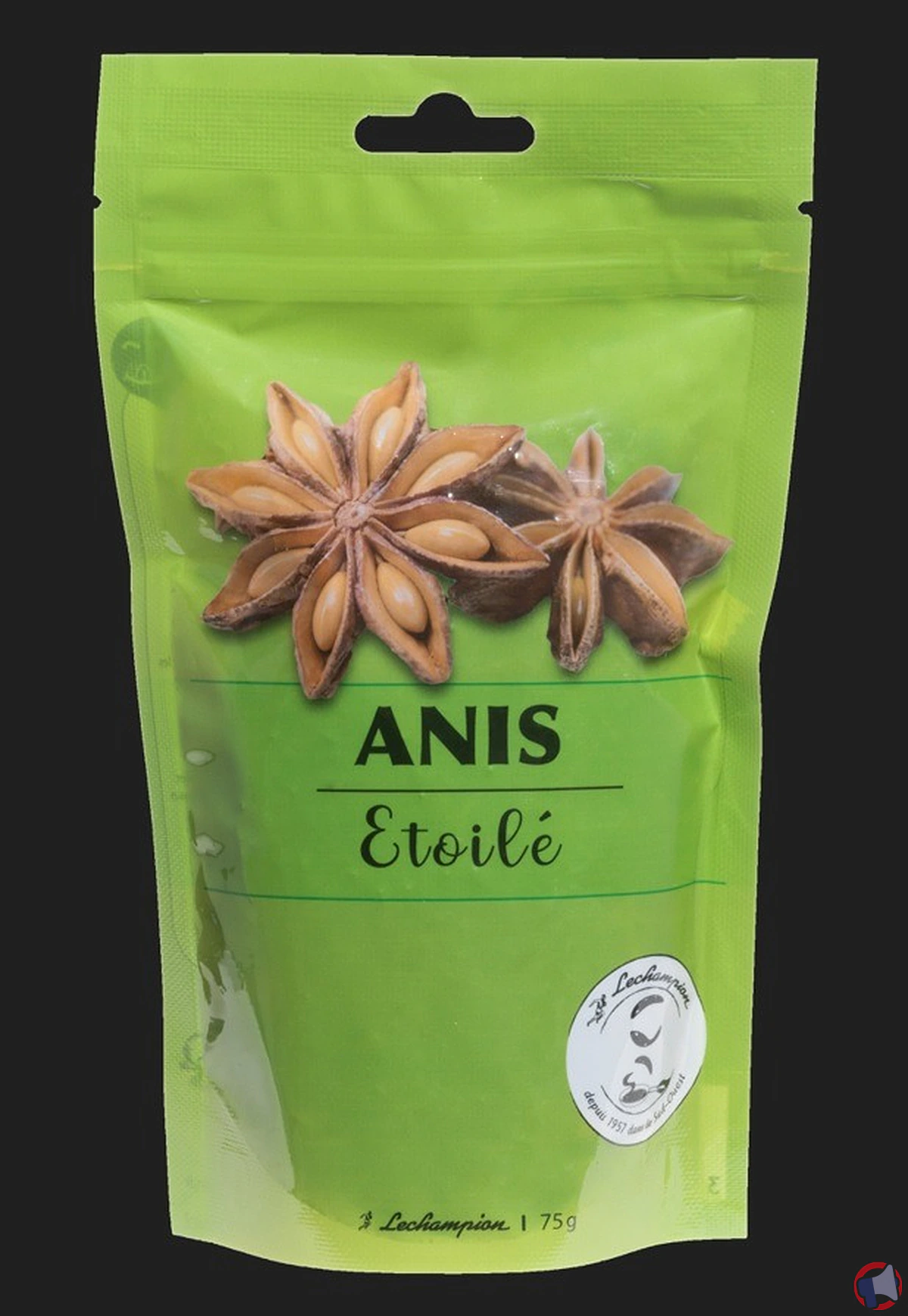 Rappel produit : sachets anis étoilé 75g de la marque LeChampion