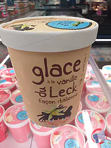 Rappel produit GLACES DU LECK - Vanille Le Leck