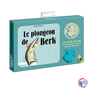 Rappel produit LE PLONGEON DE BERK (LIVRE DE BAIN) L'ECOLE DES LOISIRS RECREATIVE