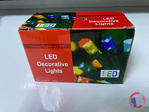 Rappel produit Guirlande "Led Indoor/outdoor decorative light" LED